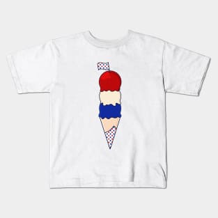 USA Ice Cream Kids T-Shirt